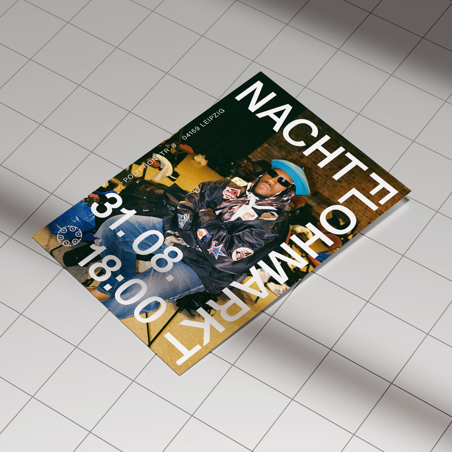Poster Nachtflohmarkt