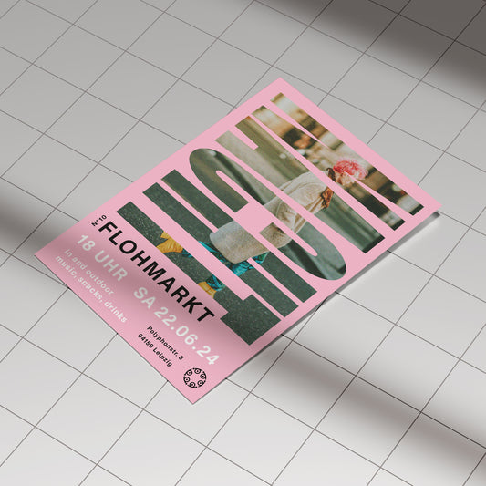 Poster Nachtflohmarkt