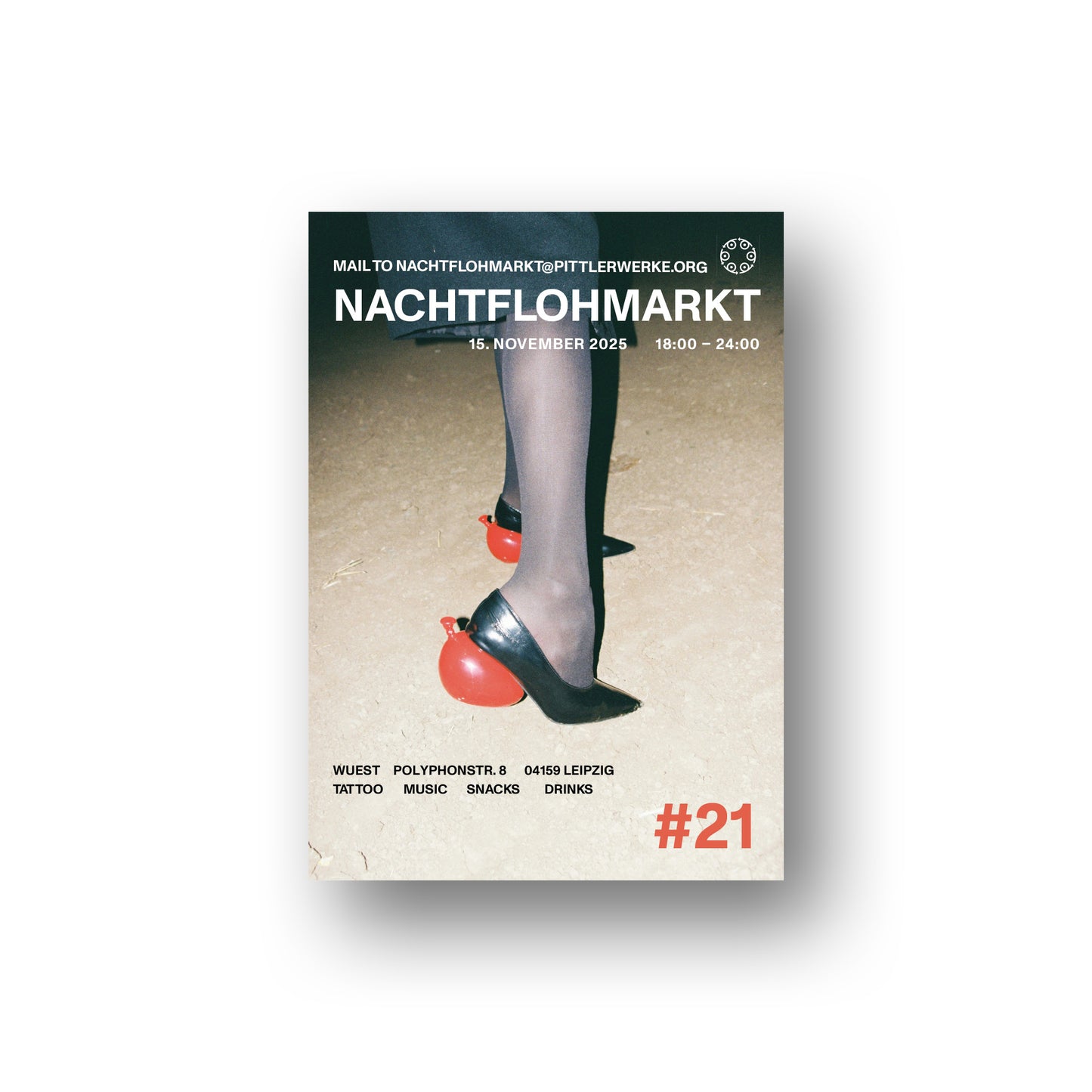 Poster Nachtflohmarkt